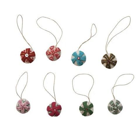 Wool Felt Candy Ornament Set